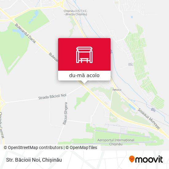 Hartă Str. Băcioii Noi