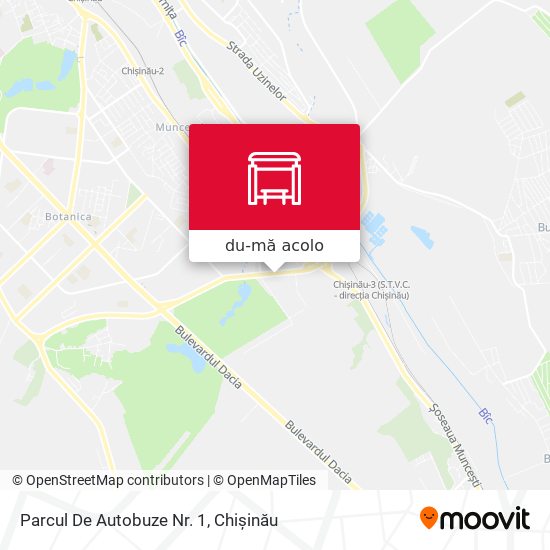 Hartă Parcul De Autobuze Nr. 1