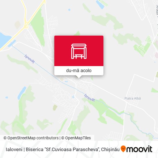 Hartă Ialoveni | Biserica "Sf.Cuvioasa Parascheva"