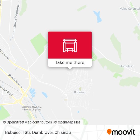Bubuieci | Str. Dumbravei map